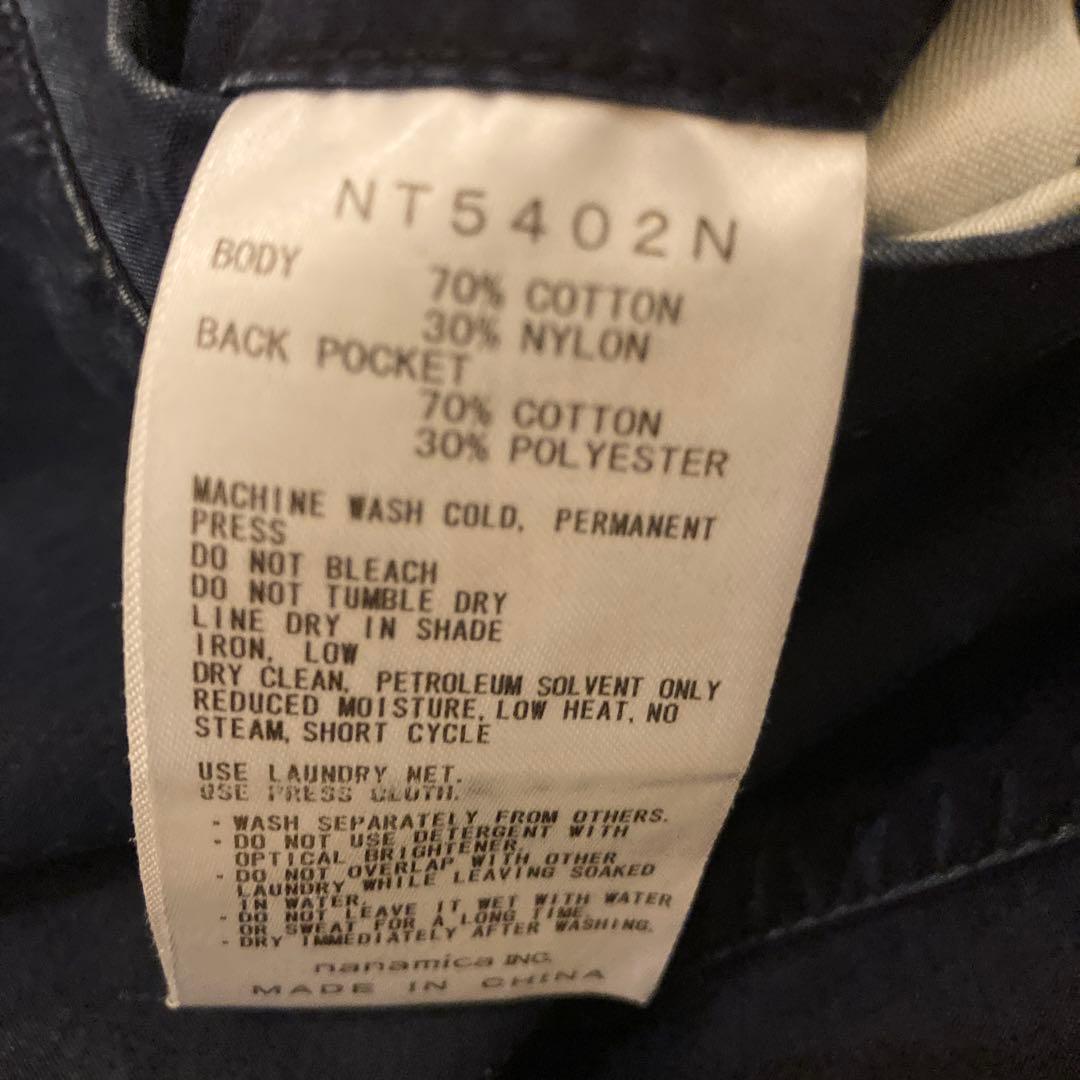 Nノースフェイスパープルレーベルストロールフィールドパンツインディゴ