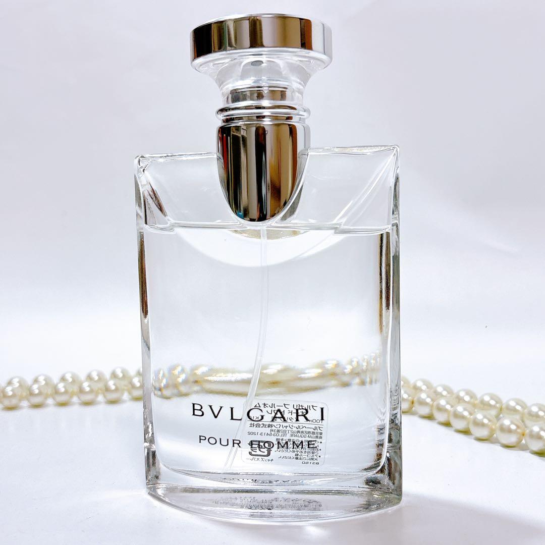 【日本語表記】BVLGARI ブルガリ プールオム オードトワレ 100ml
