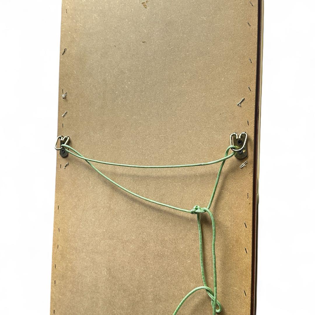 【良品】アンティーク イタリア製 八角 壁掛 姿見