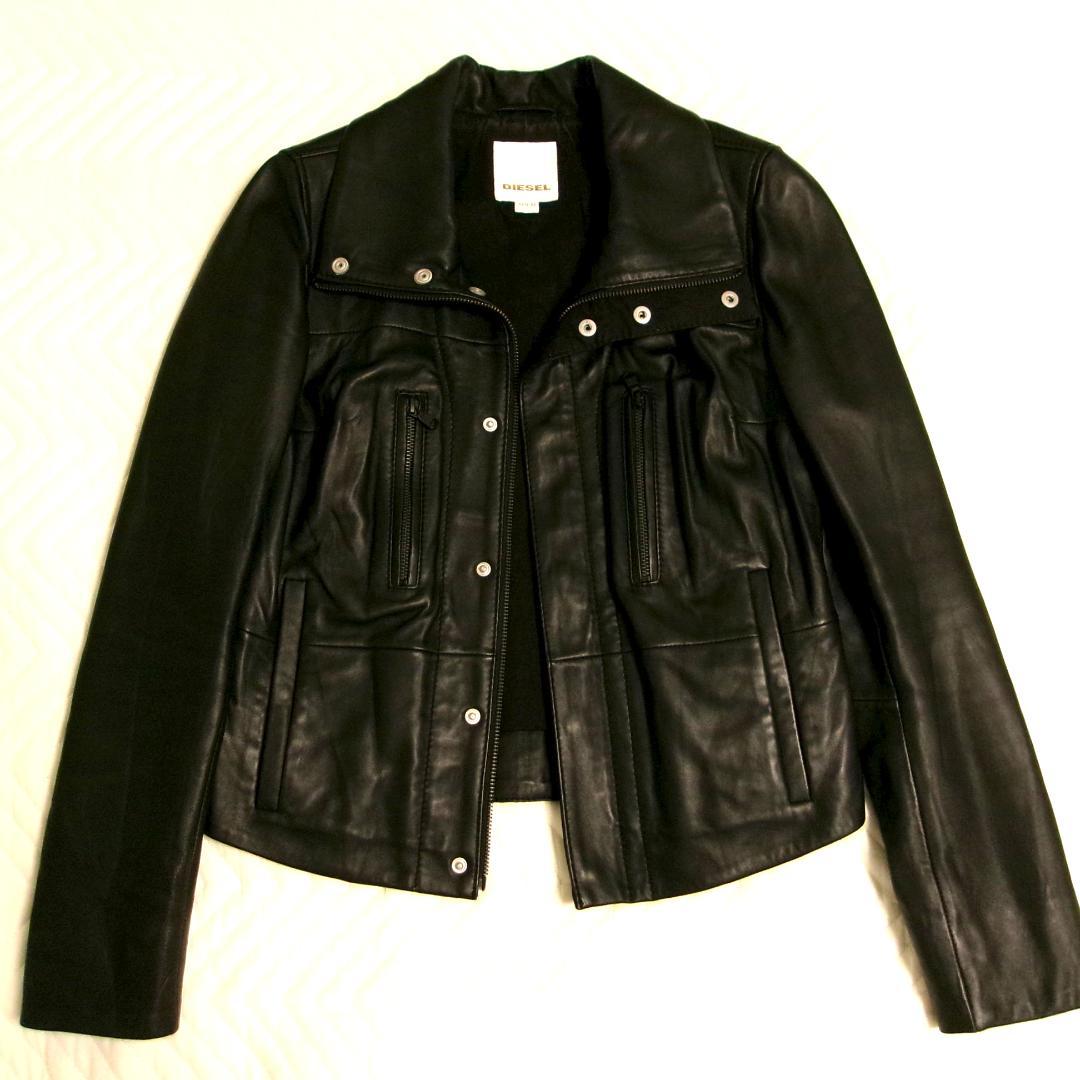 DIESEL: レザージャケット (羊革)