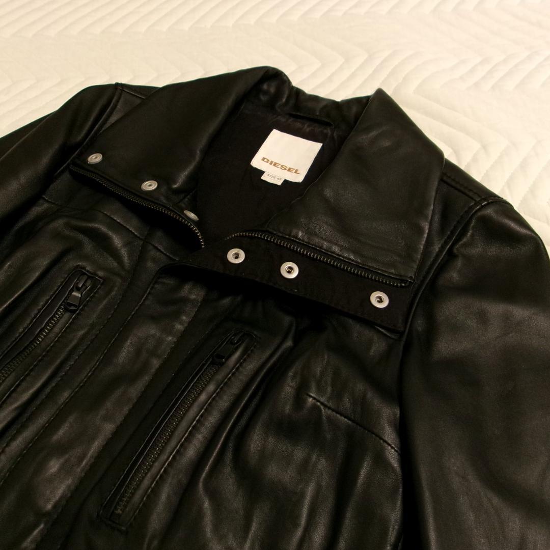DIESEL: レザージャケット (羊革)