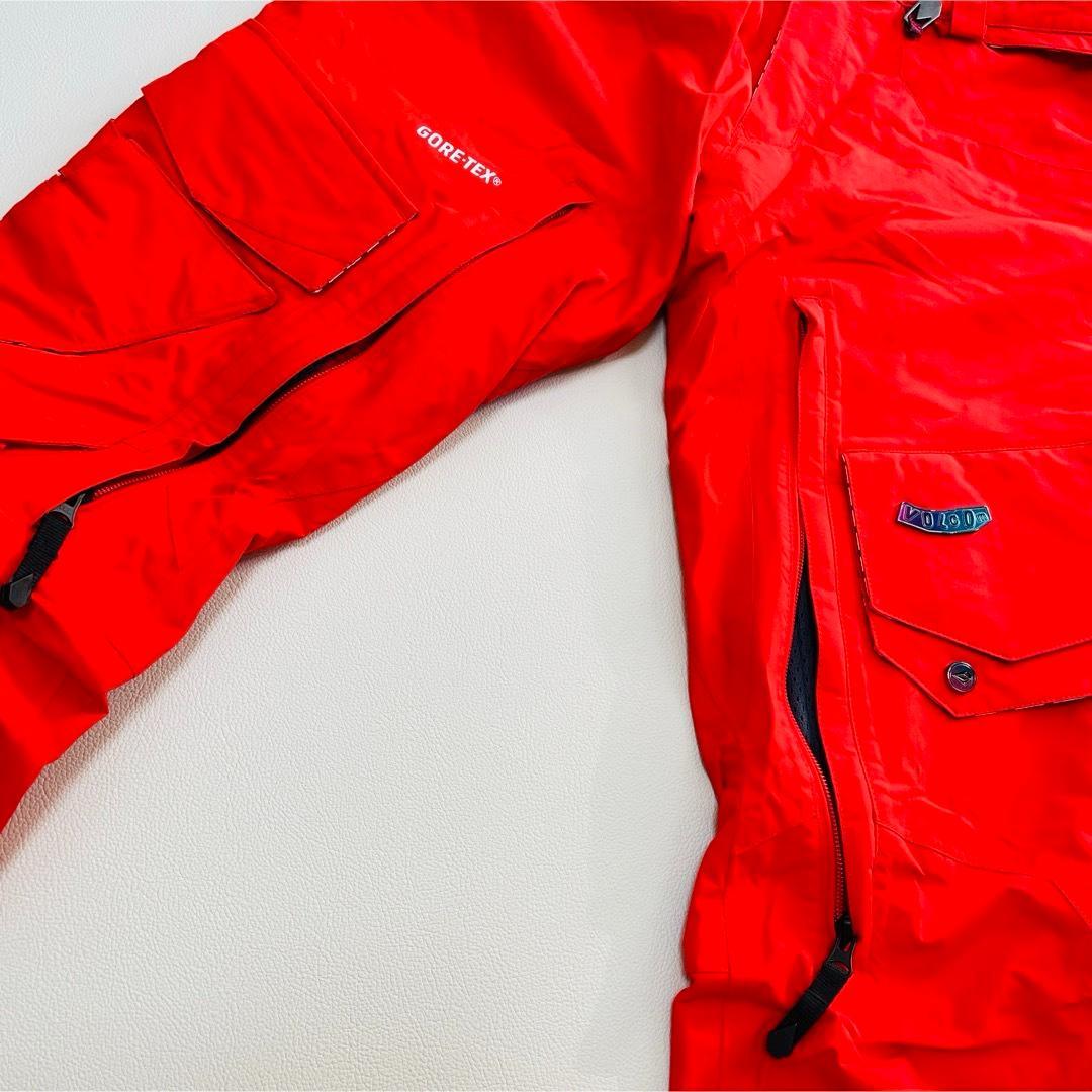 6699 ボルコム　パンツ　ゴアテックス　スノボ　レッド　メンズ　RECCO付