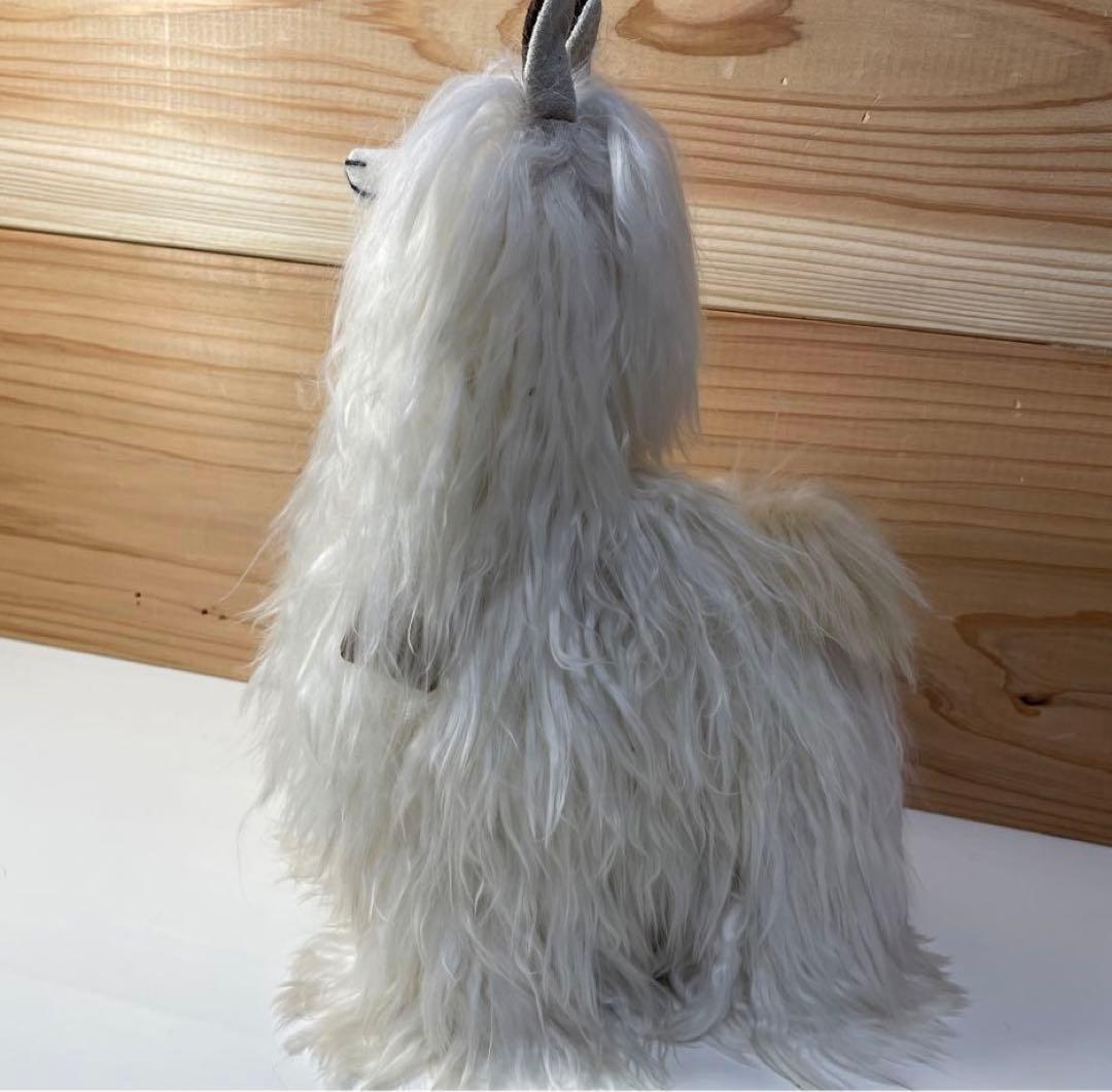 SUPER SOFT 天然100% スリのベビーアルパカ毛皮のぬいぐるみ