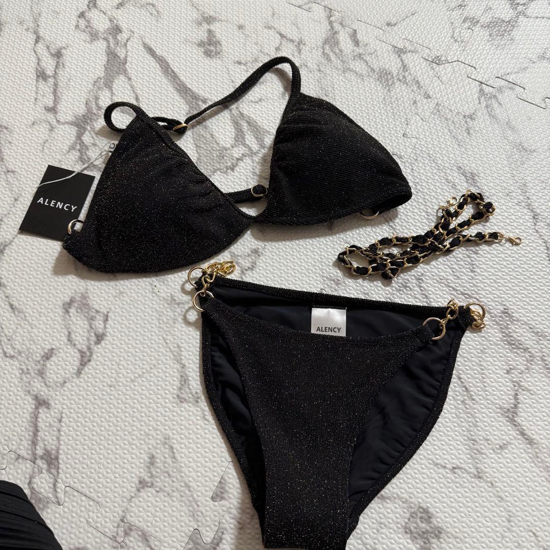 ALENCY ブラック ビキニ セパレート