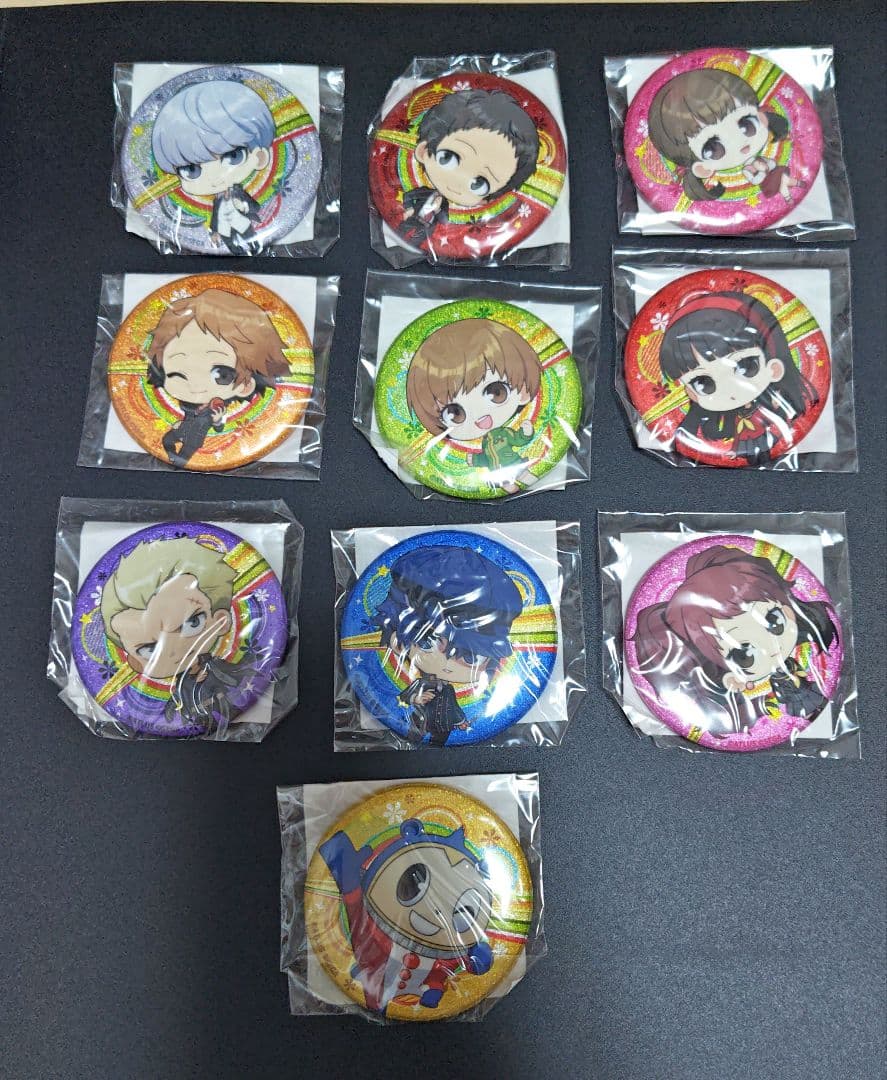 ペルソナ4　楽天くじ　缶バッジ（コンプリート）