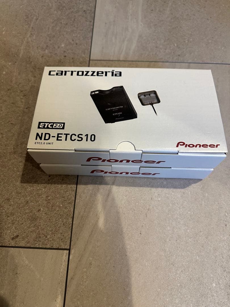 2個セットPioneer ND-ETCS10 ETC2.0 車載器