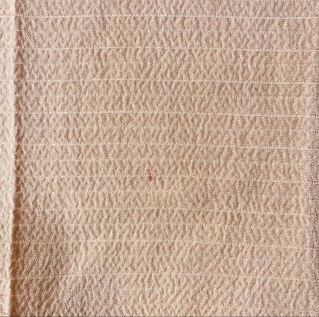 アンティーク夏の半衿 日本刺繍 紫陽花に舞う黒アゲハが素敵な絽縮緬の半衿