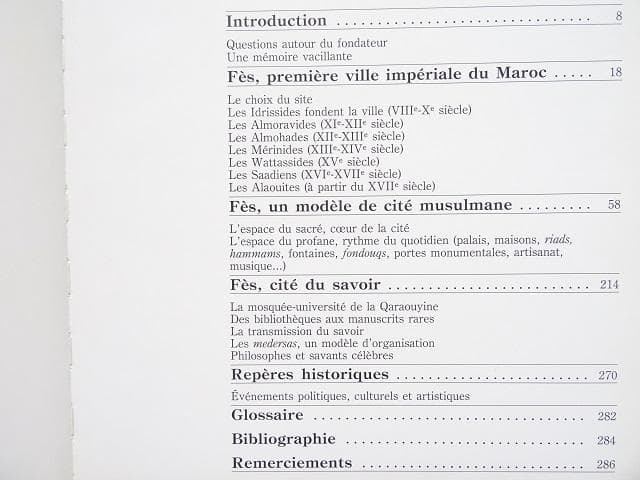 洋書◆フェズ写真集 芸術と知識の街 本 フェス イスラム 建物 風景 景色