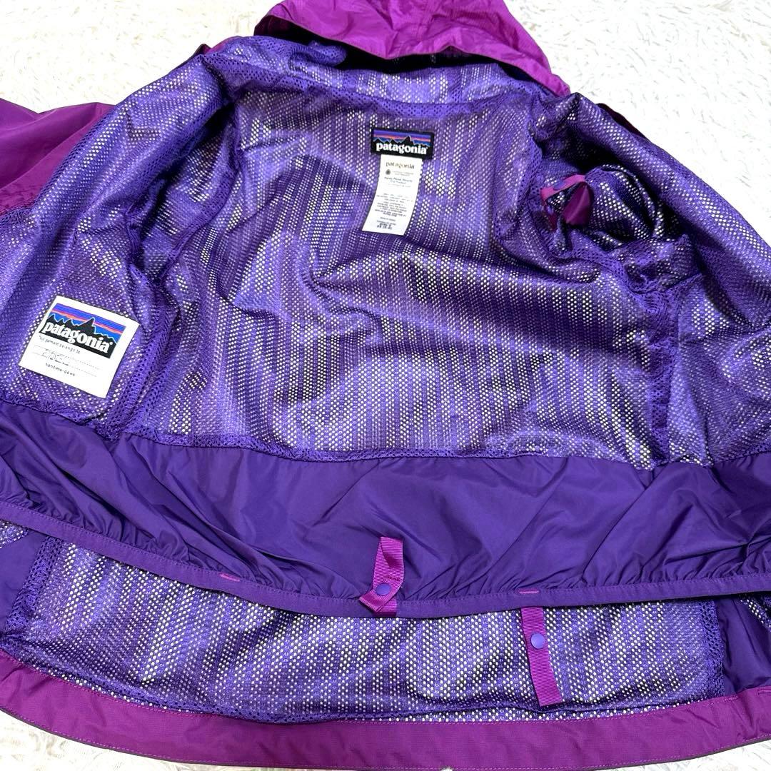 Patagonia パタゴニア　キッズスキーウェア3点セットパープルXS 5-6