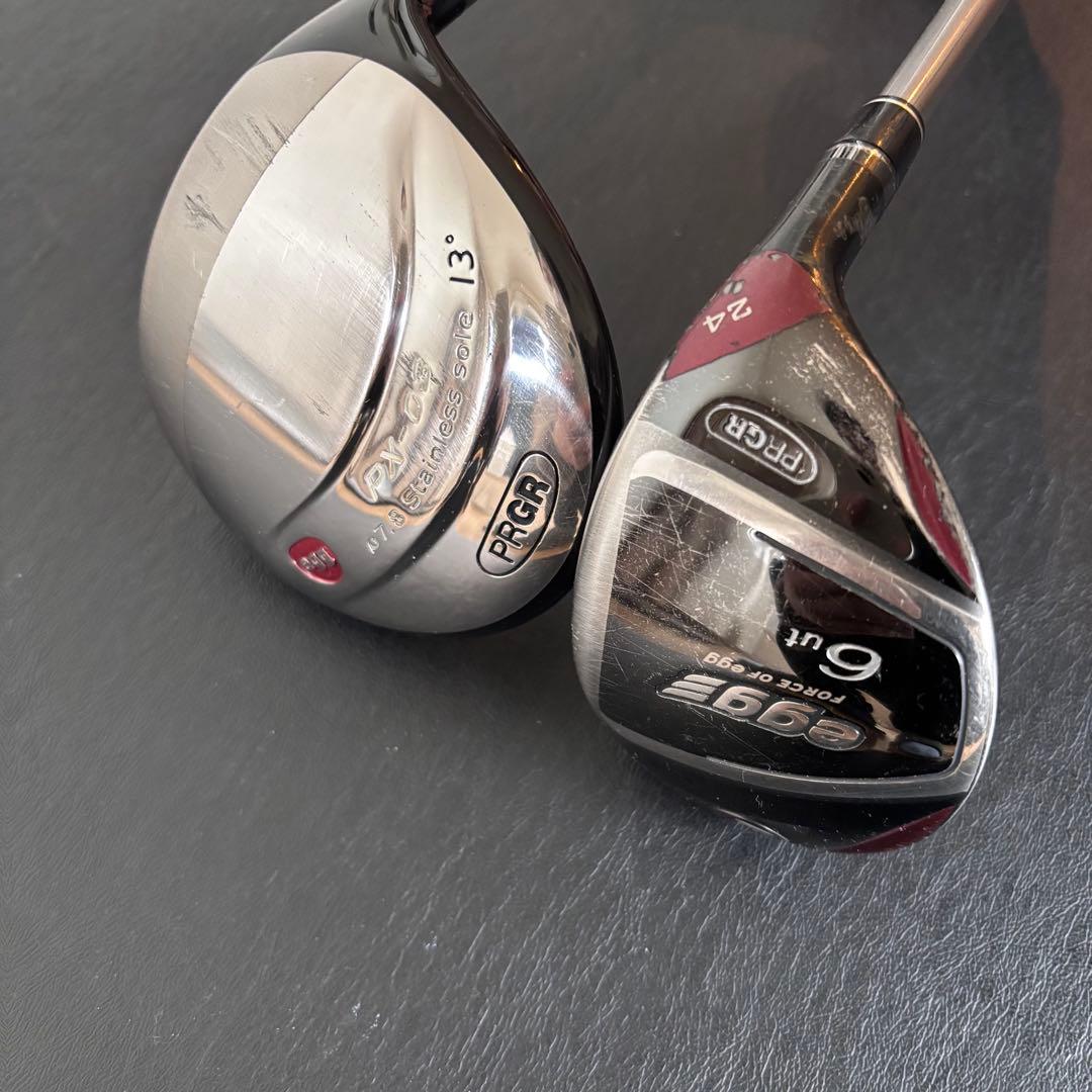 初心者向メンズゴルフクラブセットPRGRプロギアnew super eggエッグ