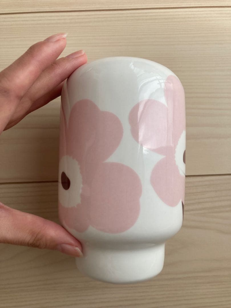 マリメッコ ウニッコ柄 フラワーベース