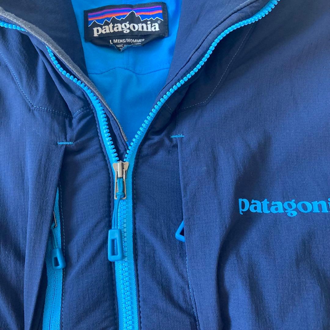 patagonia パタゴニア ナノエアフーディ ナイロンジャケット L