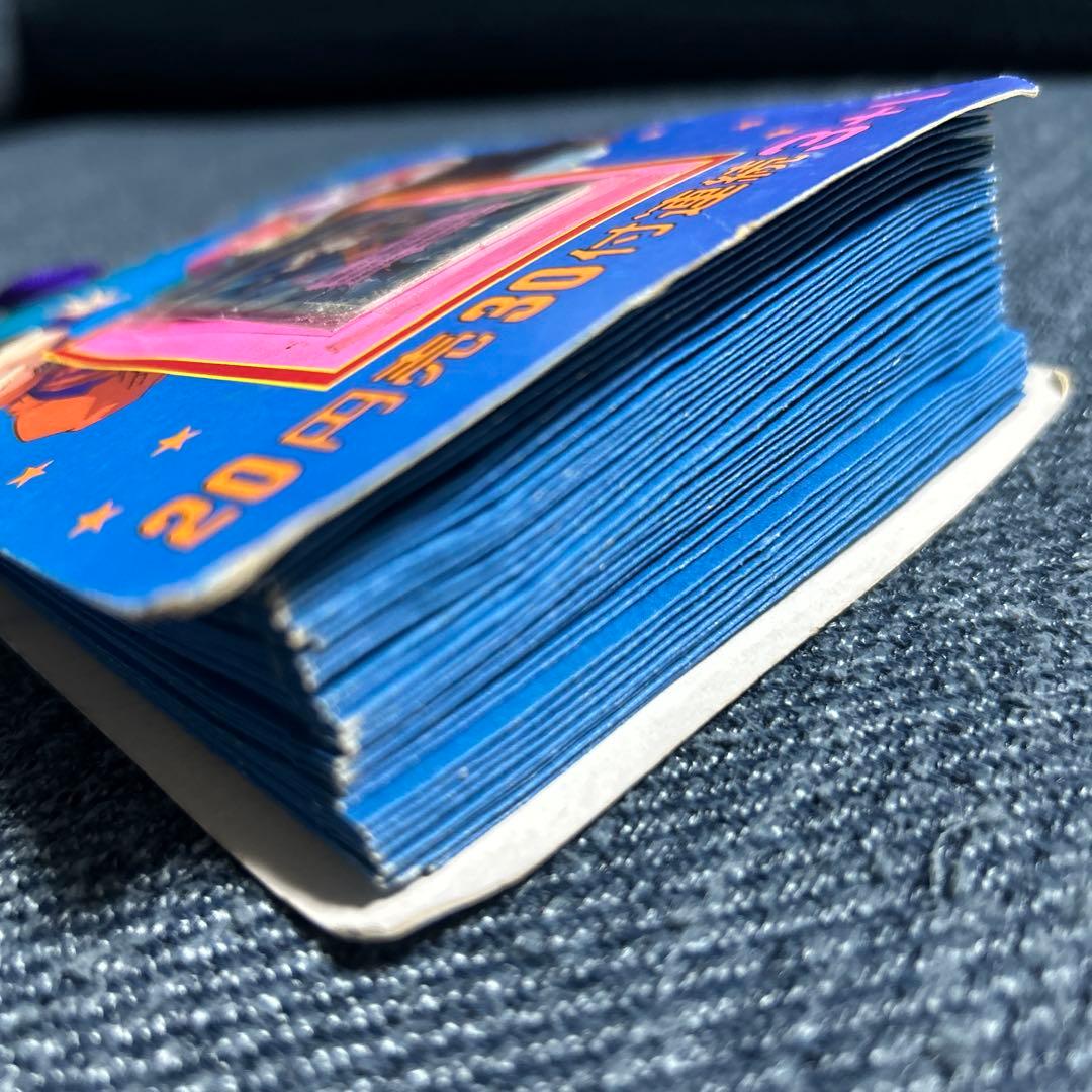 新品未開封　ドラゴンボールミニミニ両面カード　レトロ希少　ppカード束　当時物