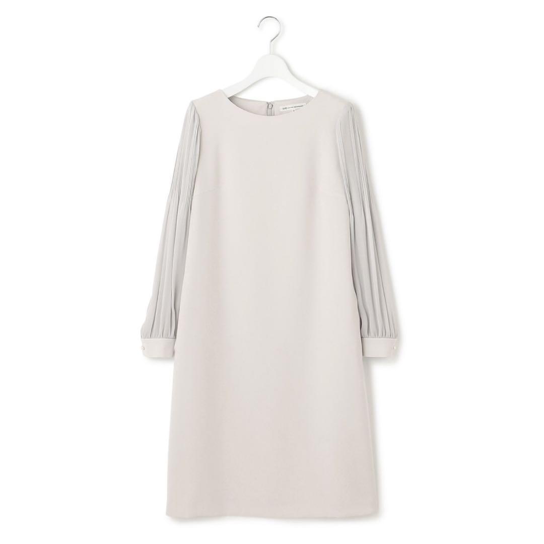 【新品未使用】23区トリアセダブルジョーゼット ワンピース　大きいサイズ　21号