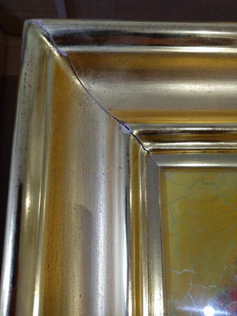 【油絵】田中岑 「花」