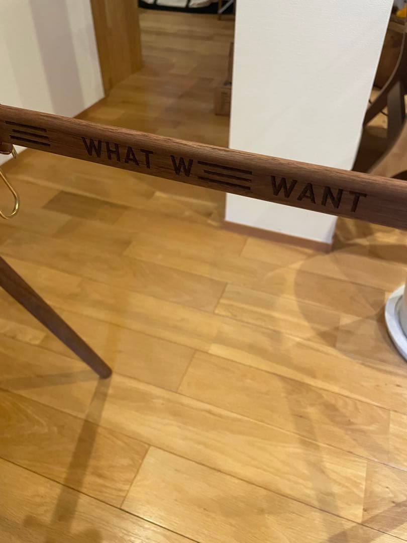 whatwewant ウッドハンガー