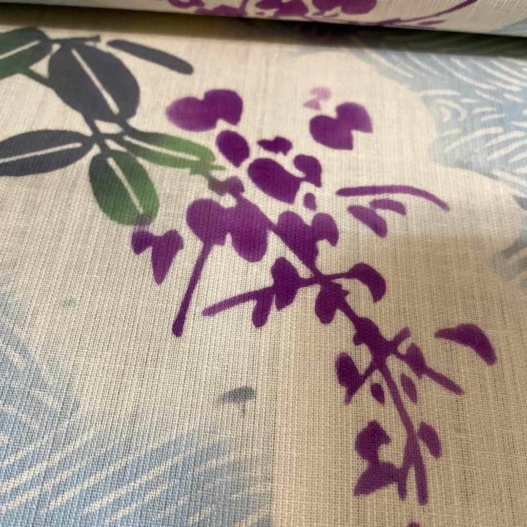 ゆかた　浴衣　本染め浴衣　注染本染め　綿紗