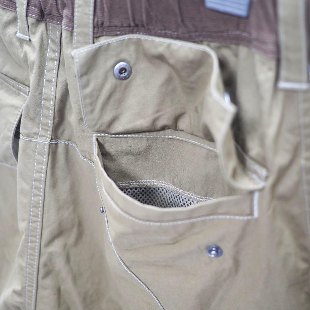 and wander × BARBOUR｜SOLWAYショーツ (ベージュ・3)