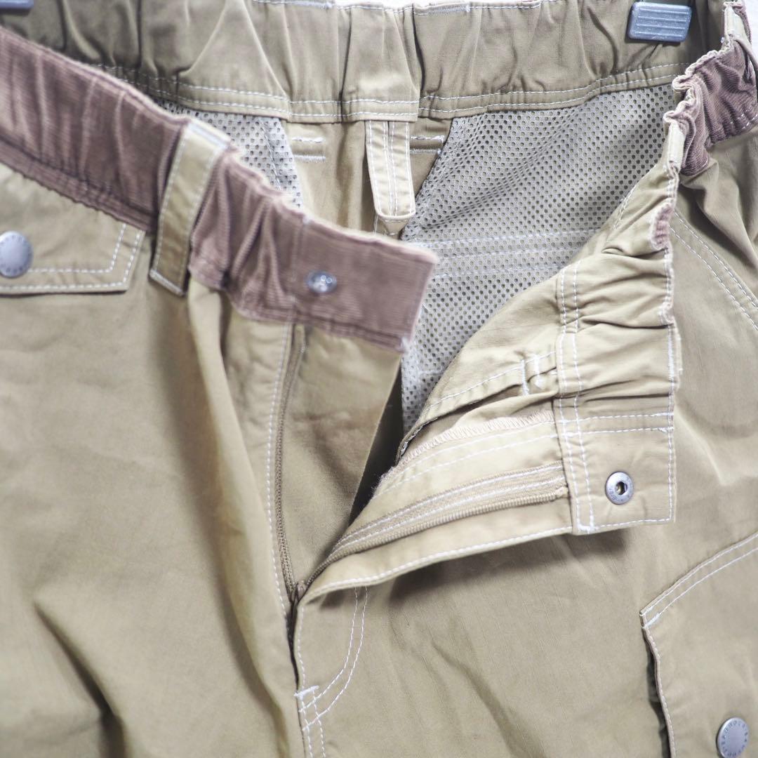 and wander × BARBOUR｜SOLWAYショーツ (ベージュ・3)