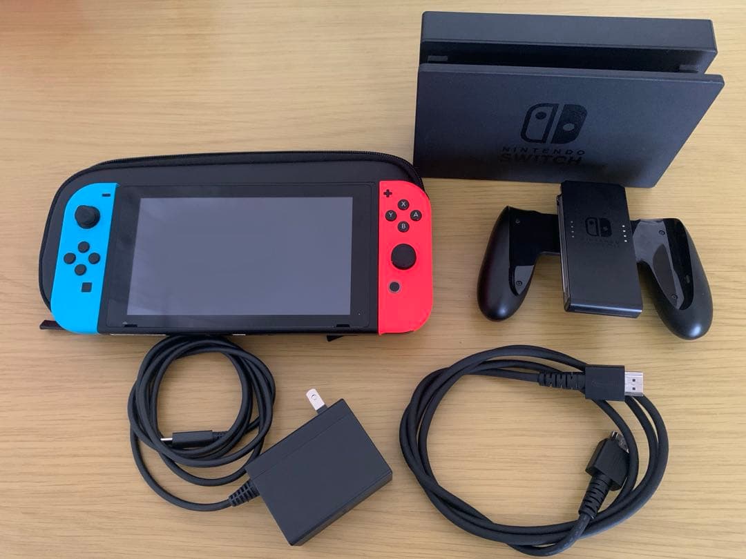 【箱無し】Nintendo Switch ネオンブルー/レッド 本体