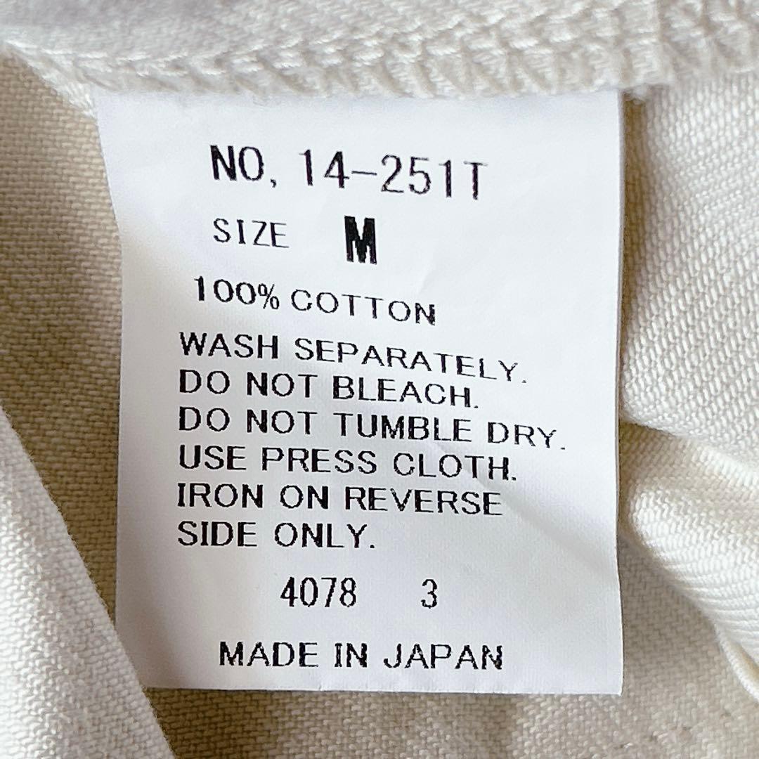 D.M.G ⿻ フレンチドリル アーモンドパンツ ルーズ 白 ボールパンツ 春