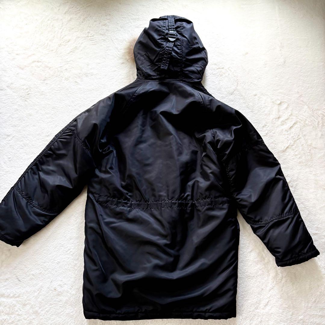 SPIEWAK N-3B モッズコート　ミリタリーコート　ファー　黒　XL