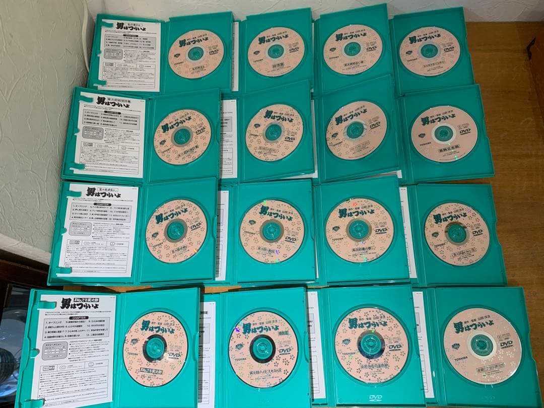 G0207-26★男はつらいよ 木製ボックス　DVD 原作：監督　山田洋次