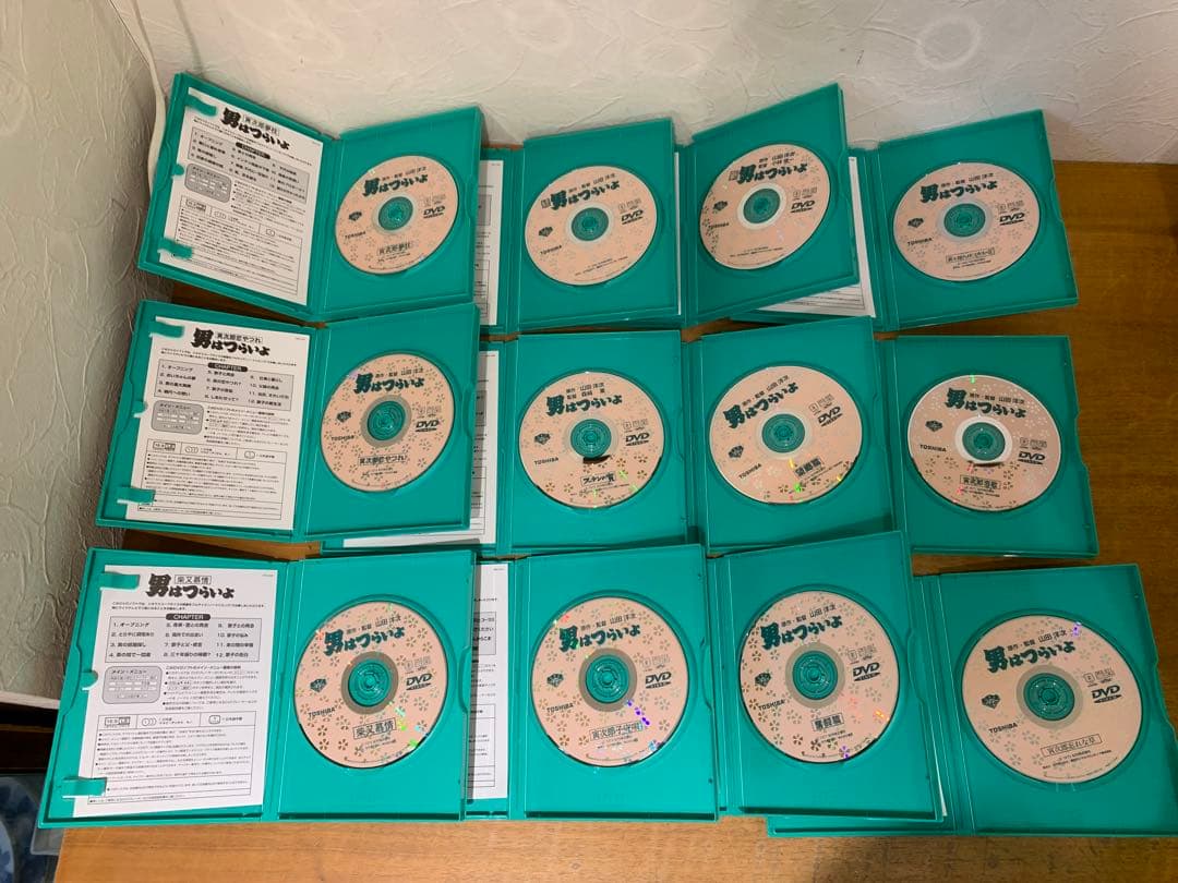 G0207-26★男はつらいよ 木製ボックス　DVD 原作：監督　山田洋次