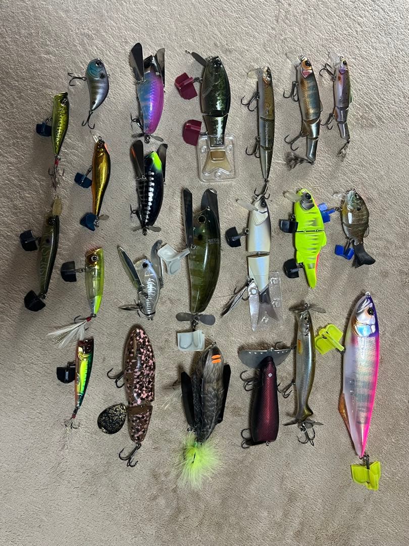 ハードルアーセット 22個 多色