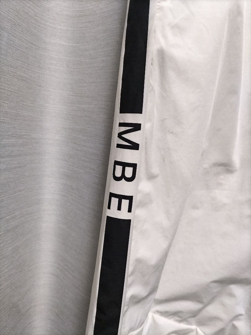 マスターバニー　2WAY ナイロン ウルトラ ストレッチ タフタ パンツ　白黒