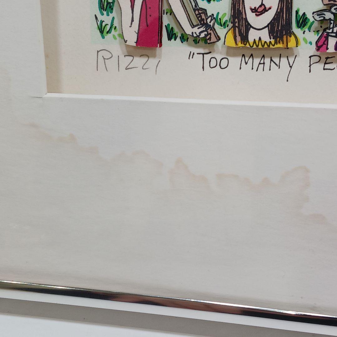 専用Y2279 ジェームス・リジィ 3D シルクスクリーン ゴルフ 額装