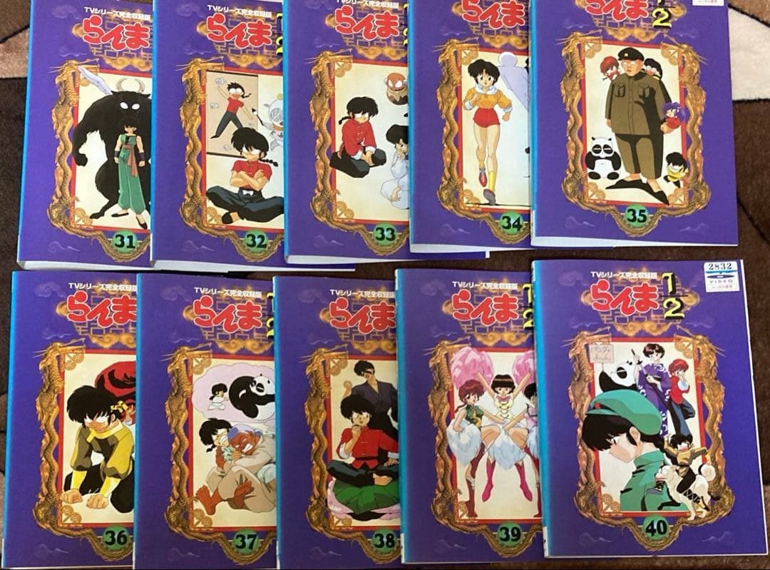 らんま1/2 TVシリーズ完全収録版　レンタル落ちDVD 全４０巻
