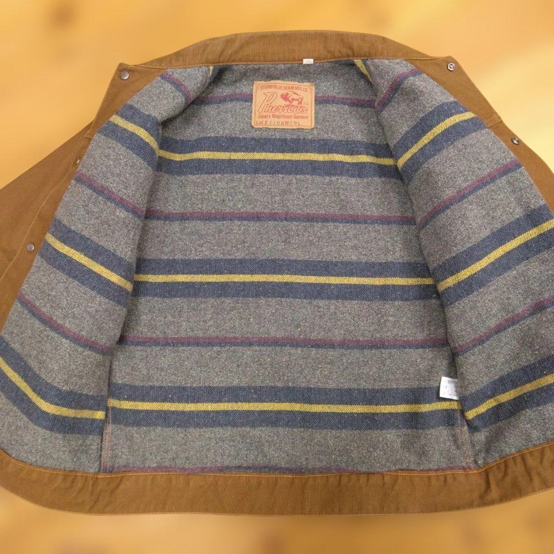 【美品】PHERROW'S　コットンダックワークジャケットM