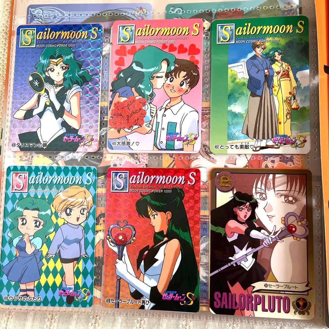 美少女戦士セーラームーン　カードダス　ファイル&カード106枚　まとめ売り