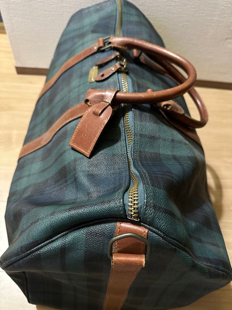RALPH LAUREN ラルフローレン ボストンバッグ 大容量 チェック