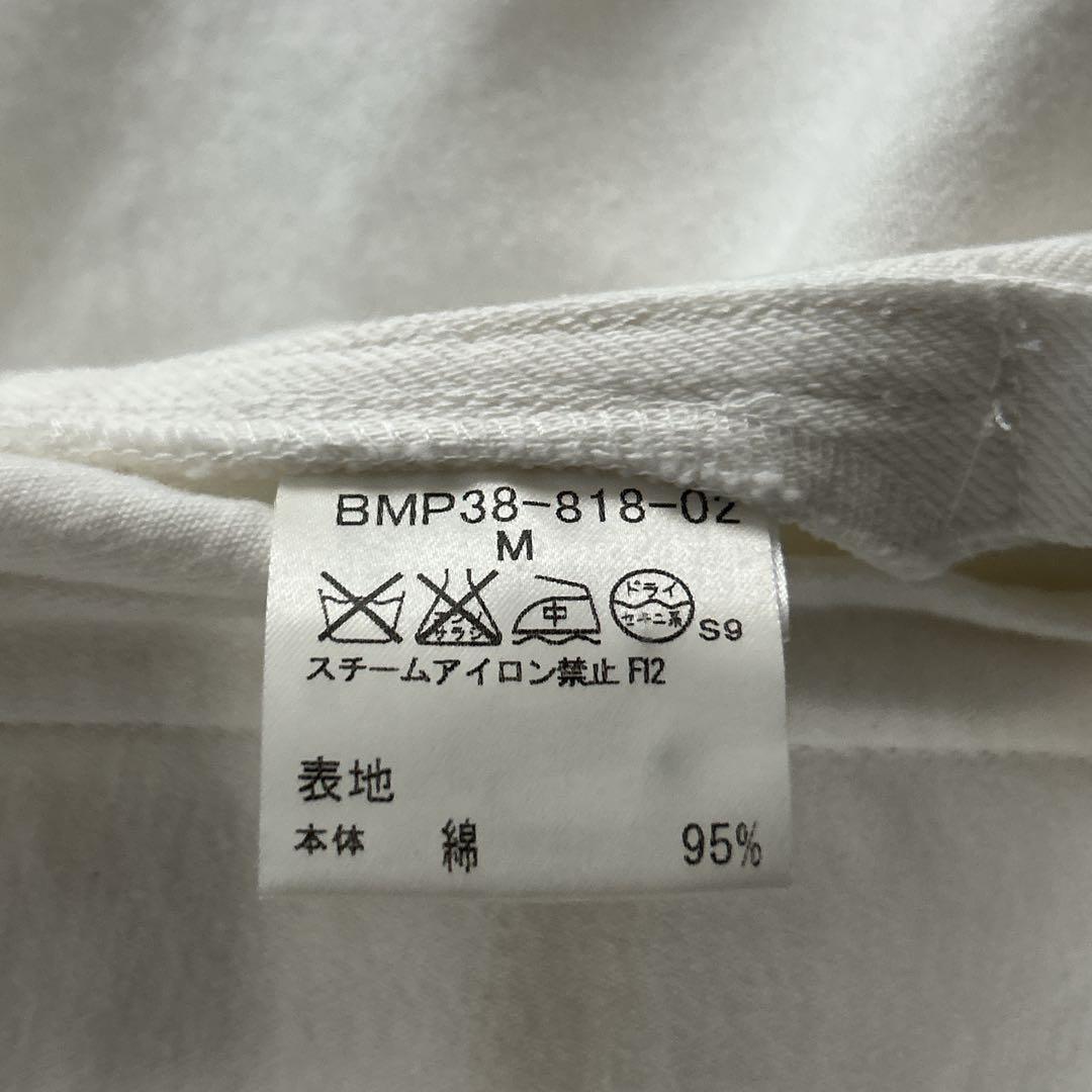 美品✨ バーバリーブラックレーベル デニムジャケット ノバチェック 白 M