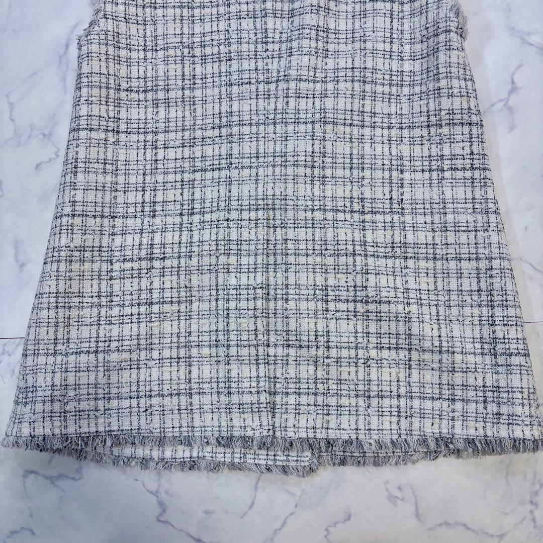 新品未使用 2024年発売 theory luxe ツイード ジレ M