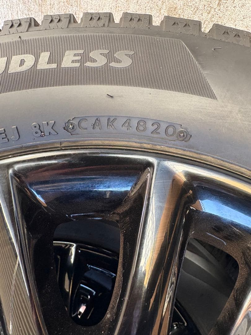 ミニクーパー純正アルミホイールセット 205/55R16 4本スタッドレス付き