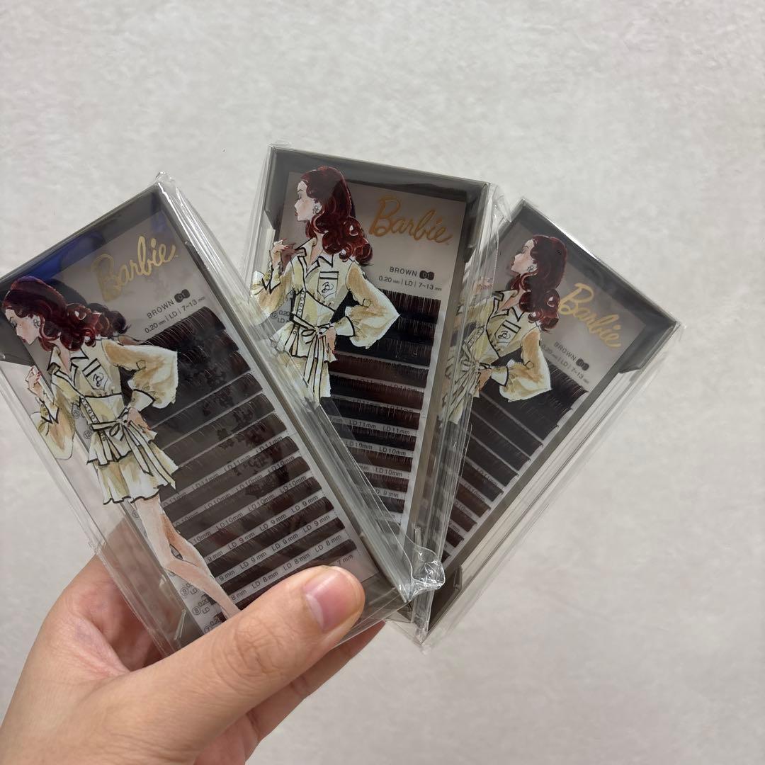 Miss eye dor つけまつ毛 3個セット 0.20 LDカール