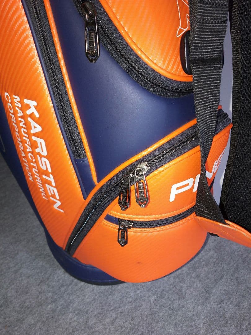 ゴルフバック　ネームプレート付き　売切になる時もあります。　（値引可能）