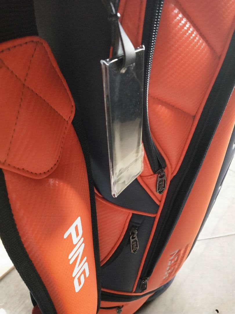 ゴルフバック　ネームプレート付き　売切になる時もあります。　（値引可能）