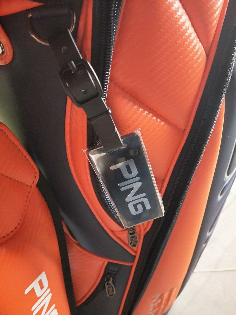 ゴルフバック　ネームプレート付き　売切になる時もあります。　（値引可能）