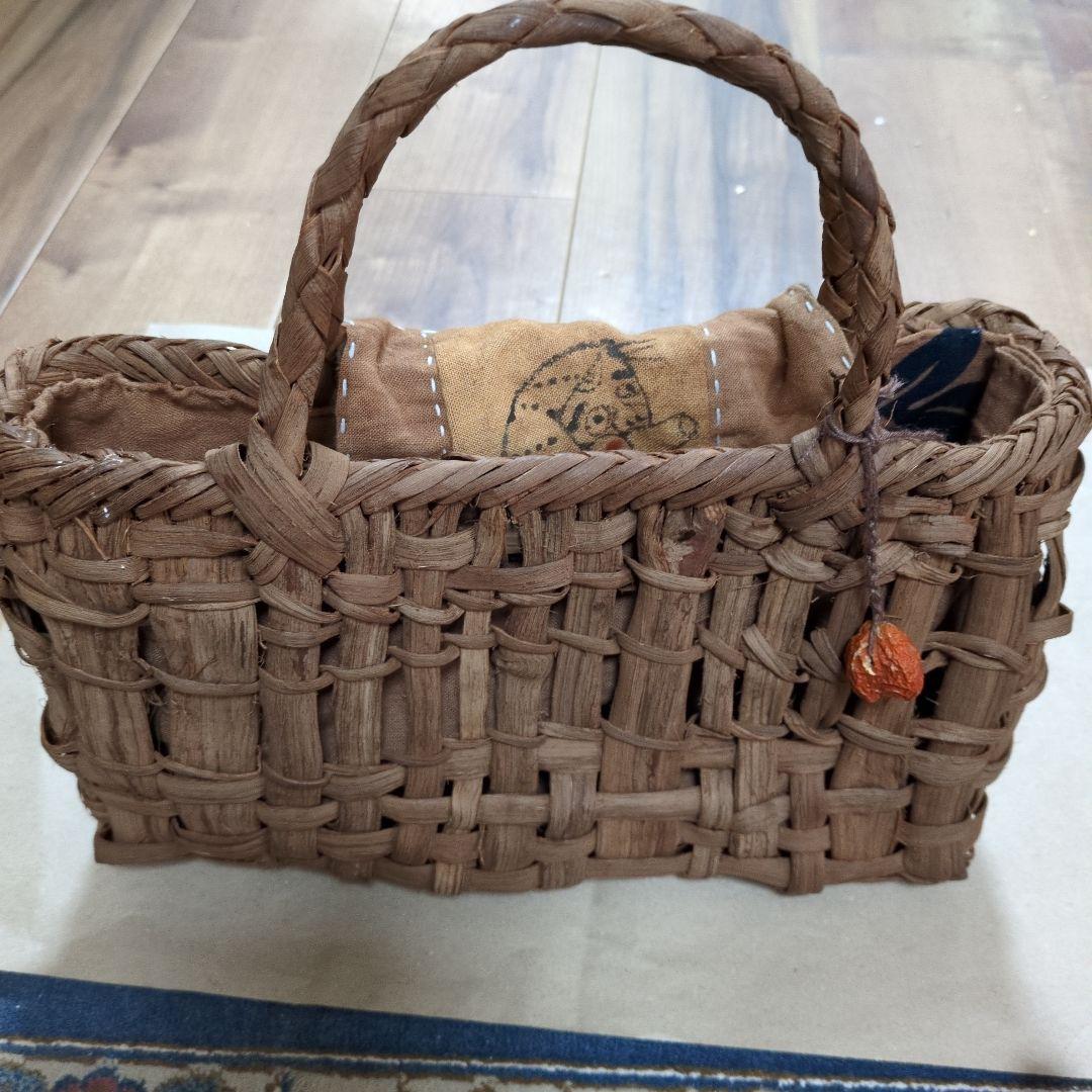 山ブドウのつる　ハンドメイドバッグ