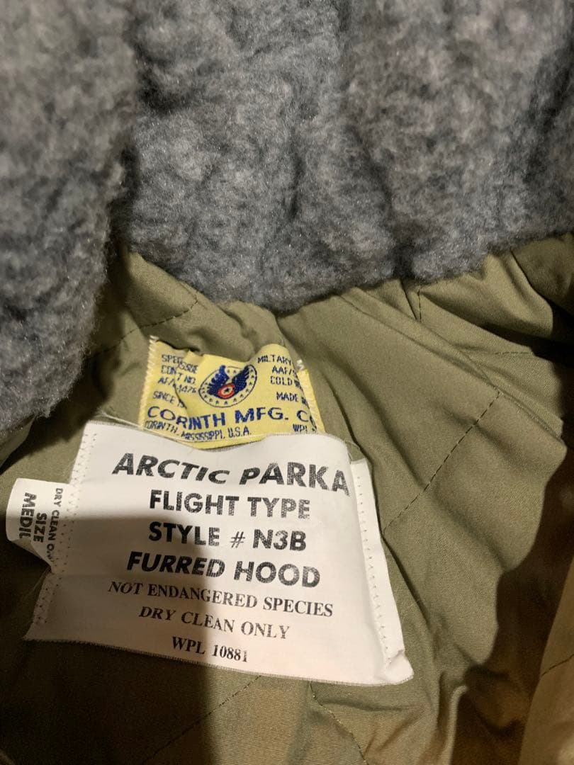 未使用アメリカ製　N3B Mサイズ