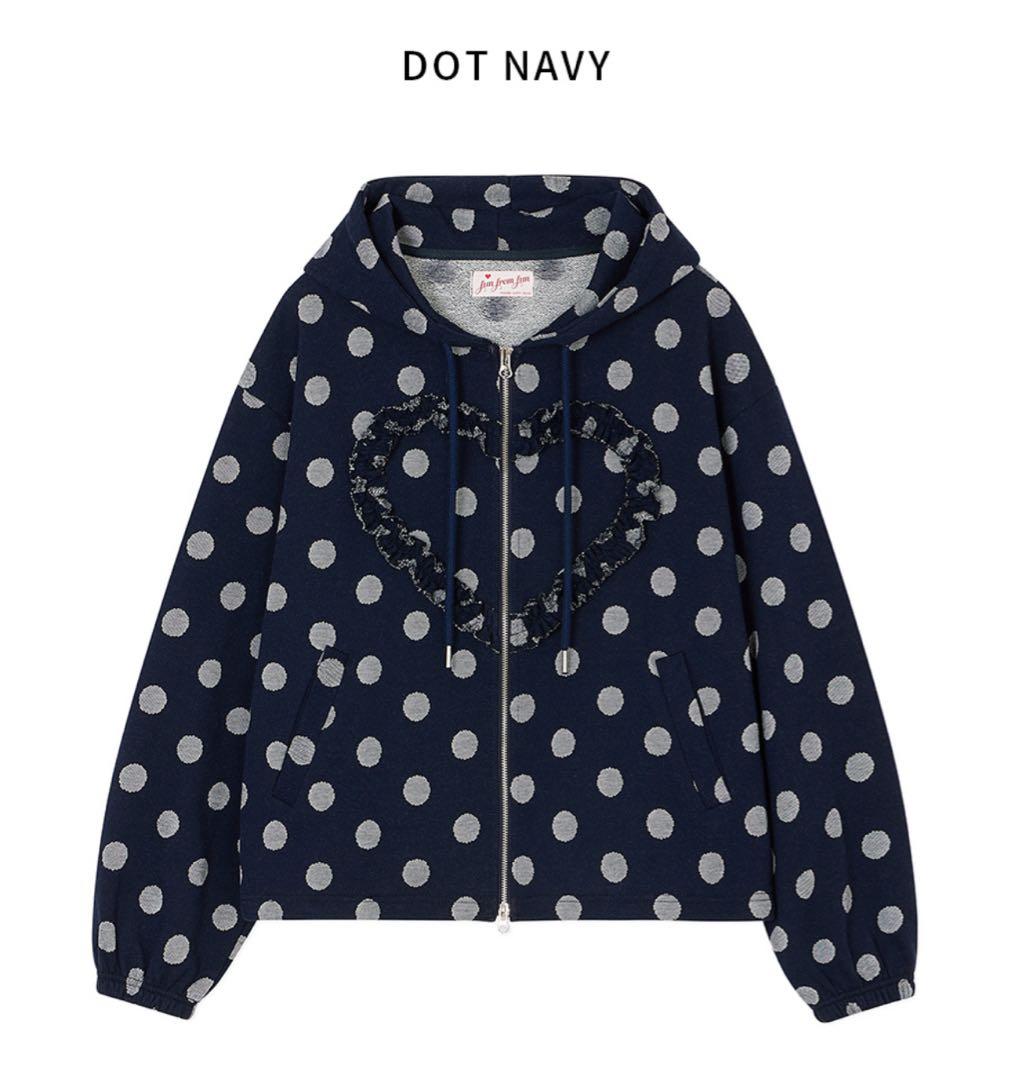 ポ*メ様 【IVE レイ着用】 funfromfun frill heart f