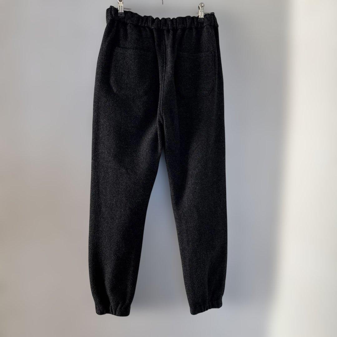 evam eva エバムエバ　プレスウールパンツ