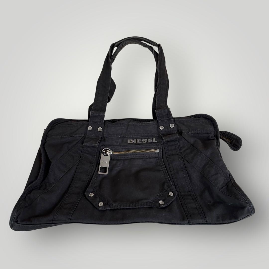 バッグ Archive Y2k Diesel l Logo Bag Black