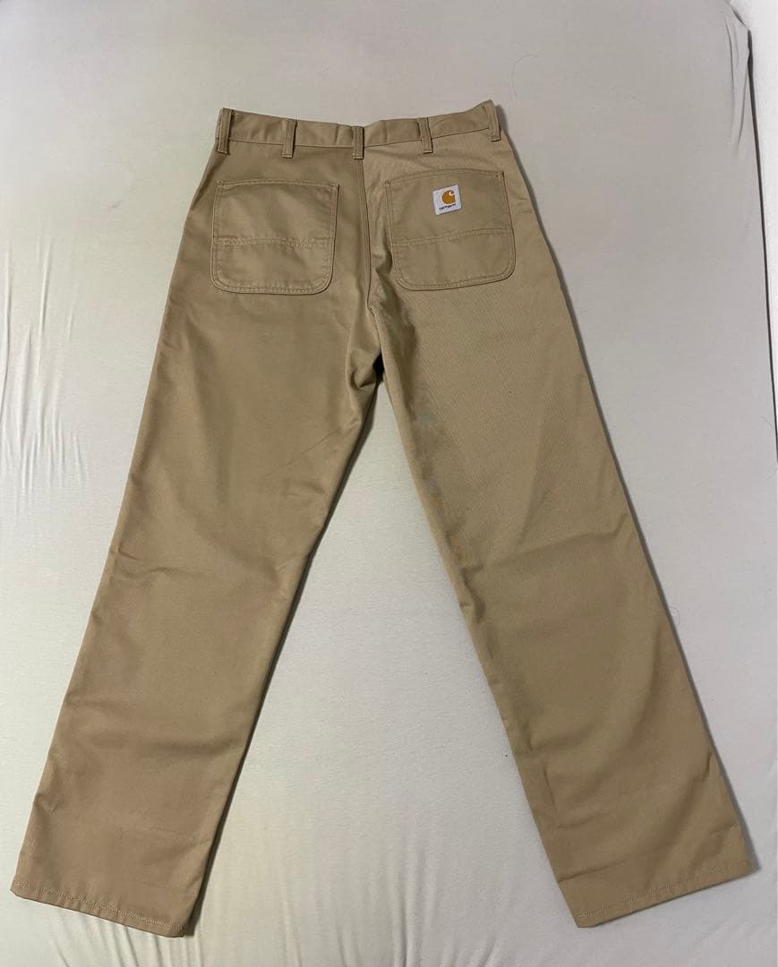 Carhartt WIP ベージュ ワークパンツ