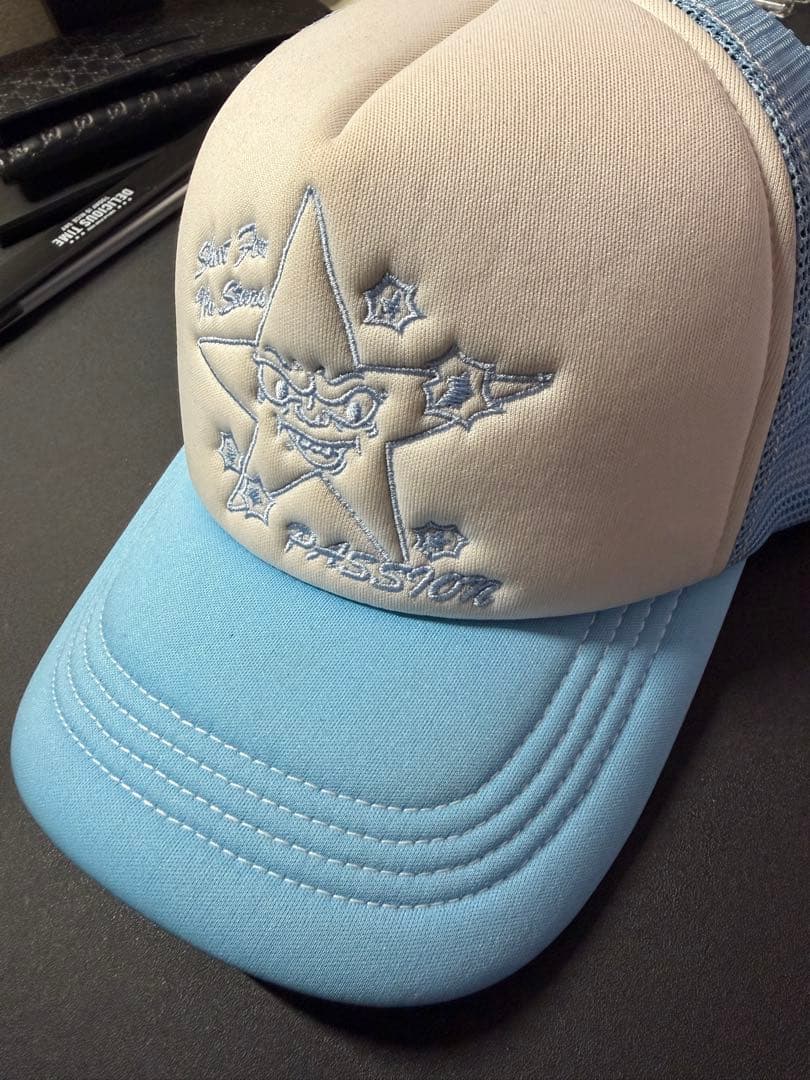 Passion ブルーメッシュキャップ