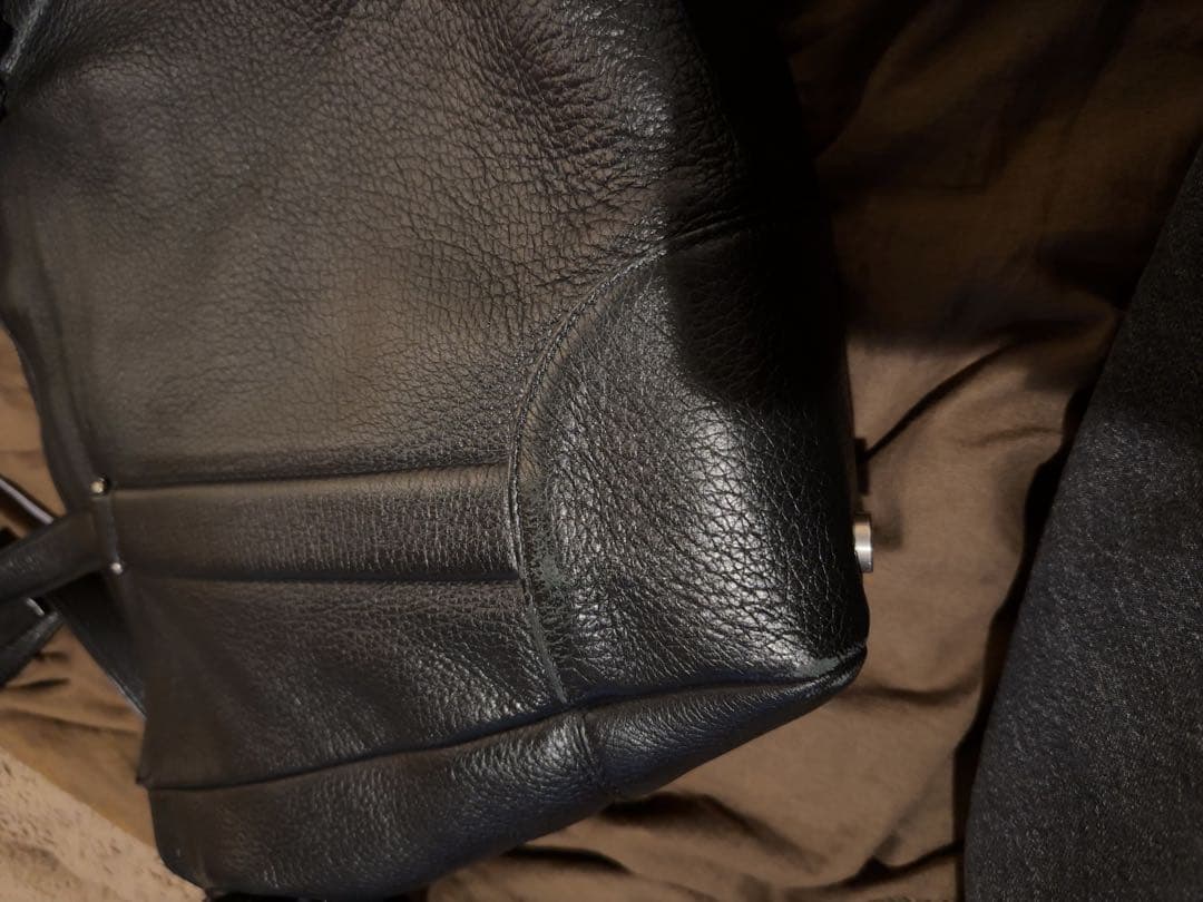 フェラガモLeather Dynamo Business Bag ビジネスバッグ